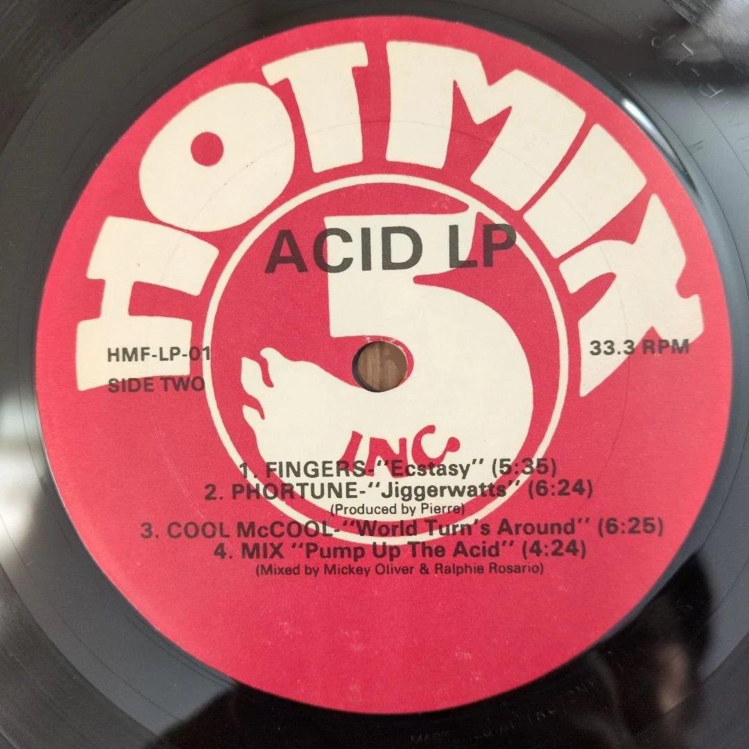 希少 Acid LP / Fast Eddie / シカゴ・ハウス House