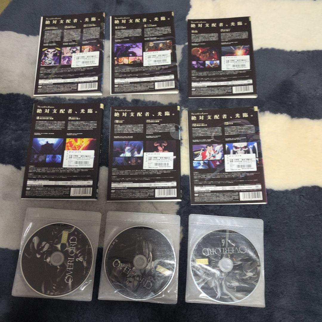 OVERLORD 1期+2期+3期全18巻 レンタル落ちDVD+劇場グッズ