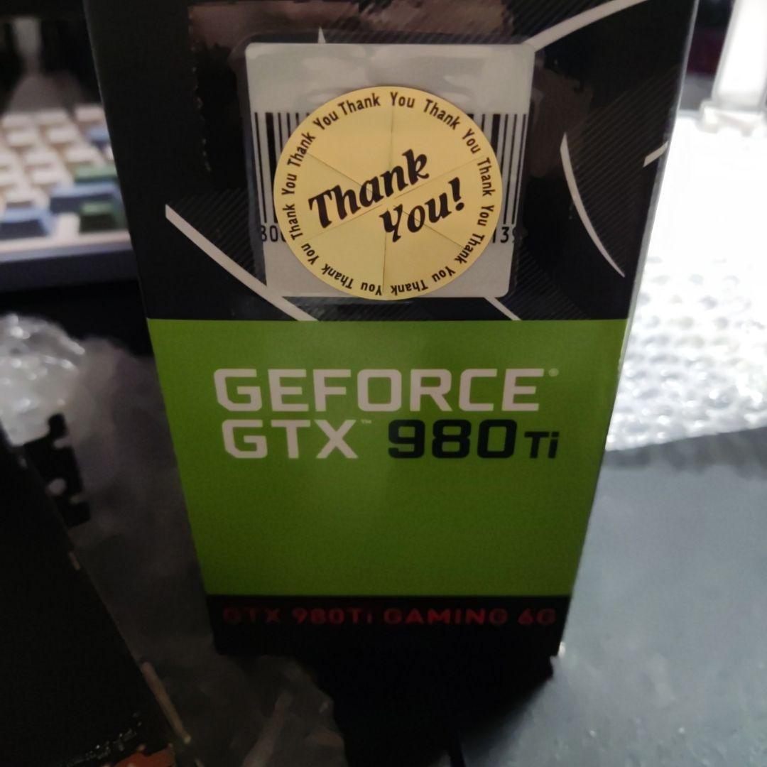 MSI GTX 980TI GAMING 6G グラフィックスボード
