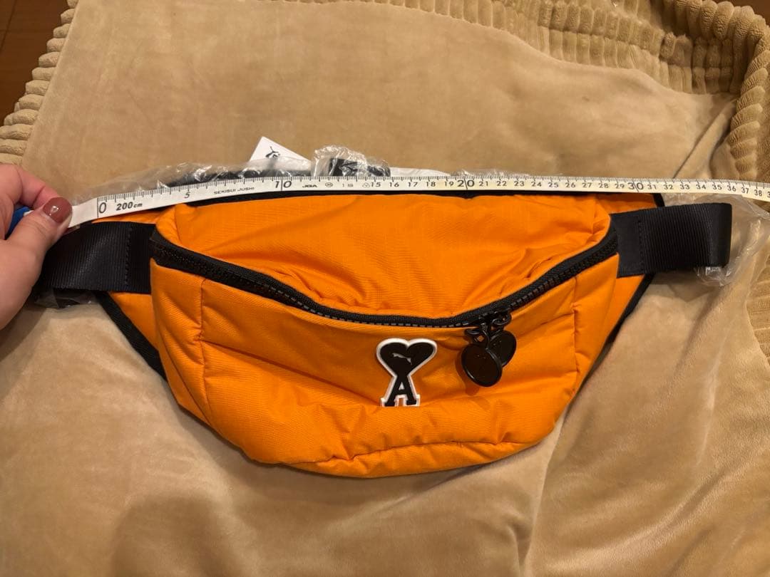 ♦︎ PUMA×AMI ウエストバッグ ボディバッグ オレンジ ユニセックス