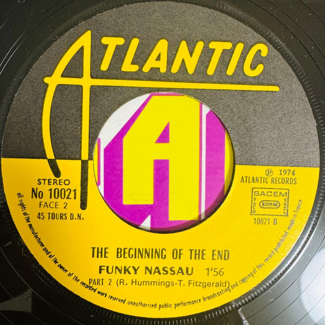 洋楽 The Beginning Of The End / Funky Nassau