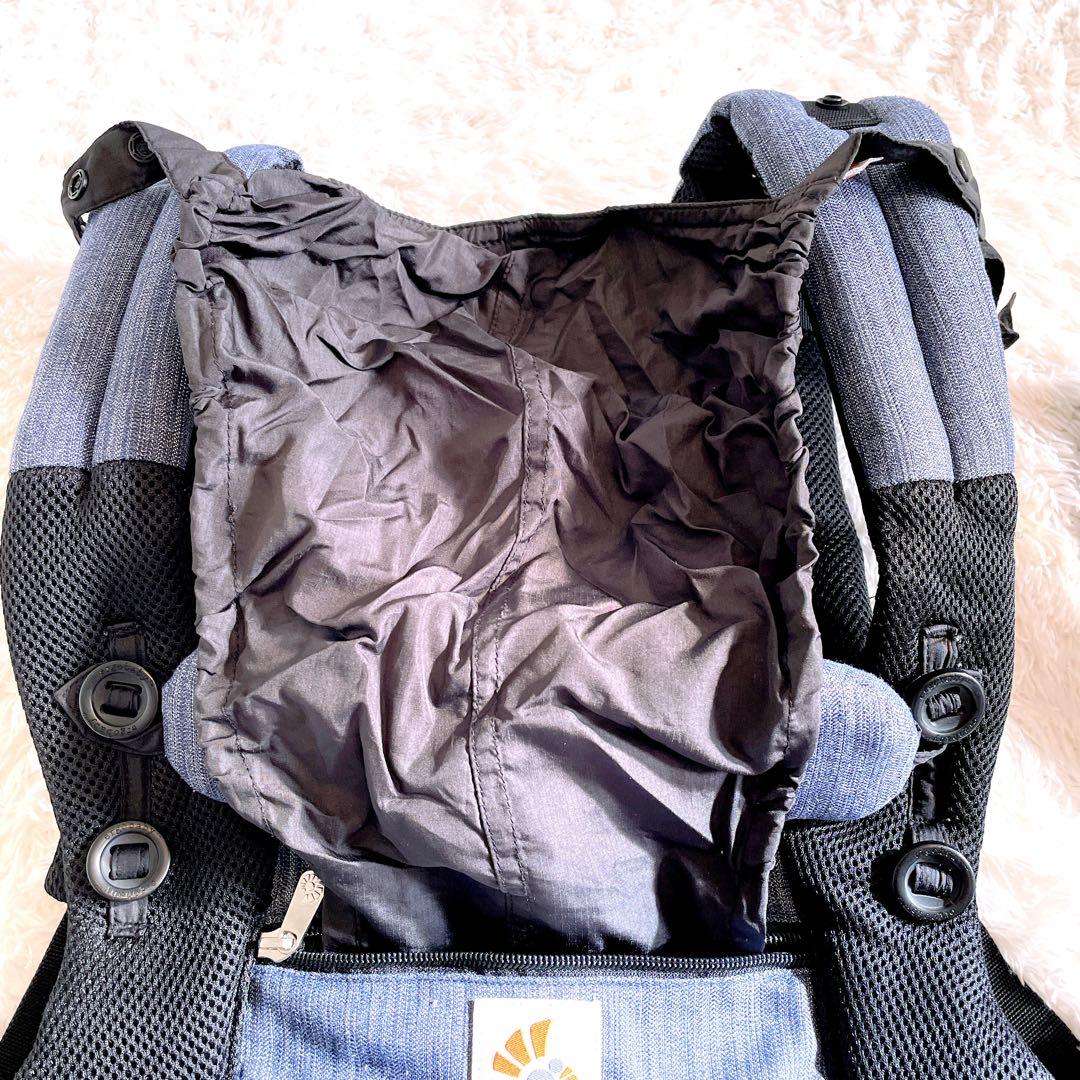 Ergobaby 美品✨オムニ360 クールエアー抱っこ紐 デニムカラー