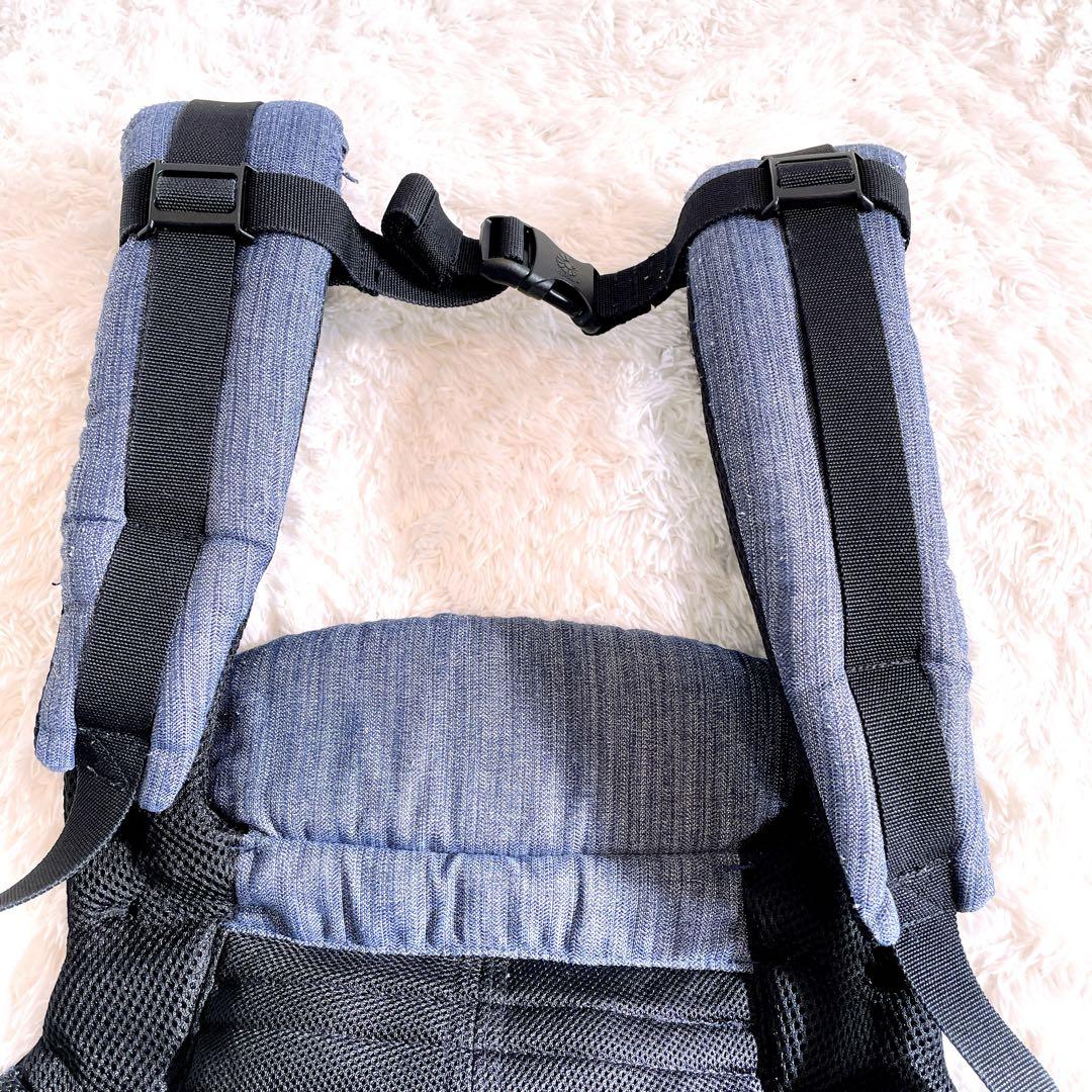 Ergobaby 美品✨オムニ360 クールエアー抱っこ紐 デニムカラー