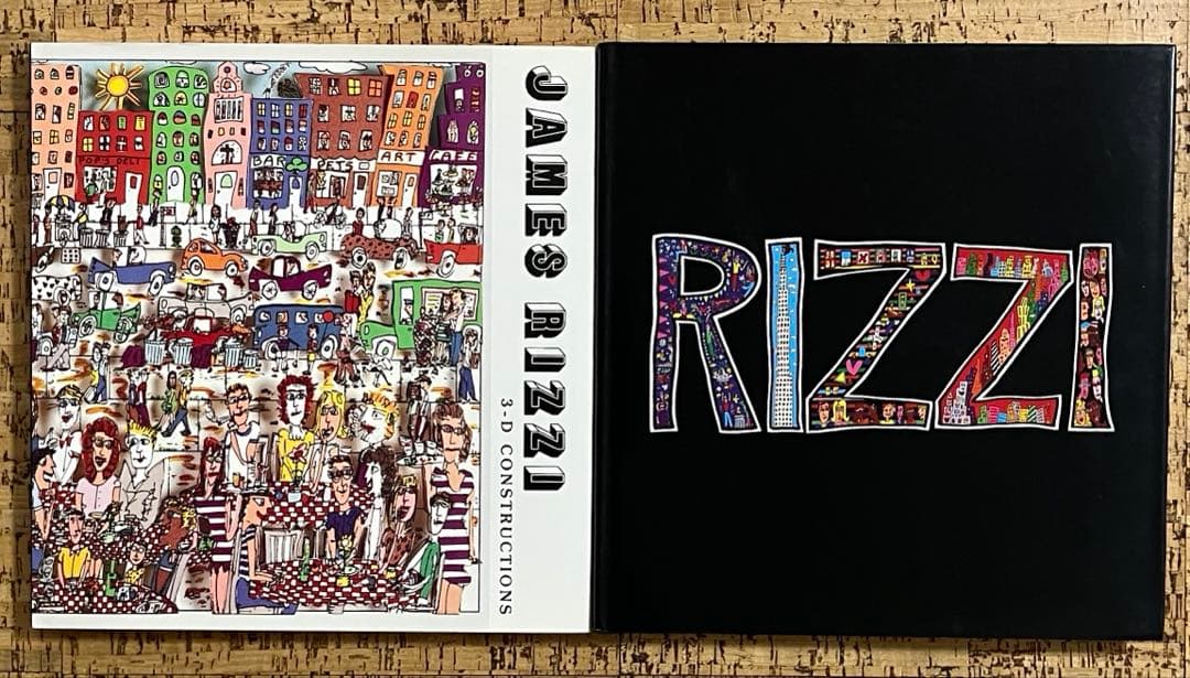 【美品/絶版/セット割】ジェームス・リジィ 画集2冊」JAMES RIZZI