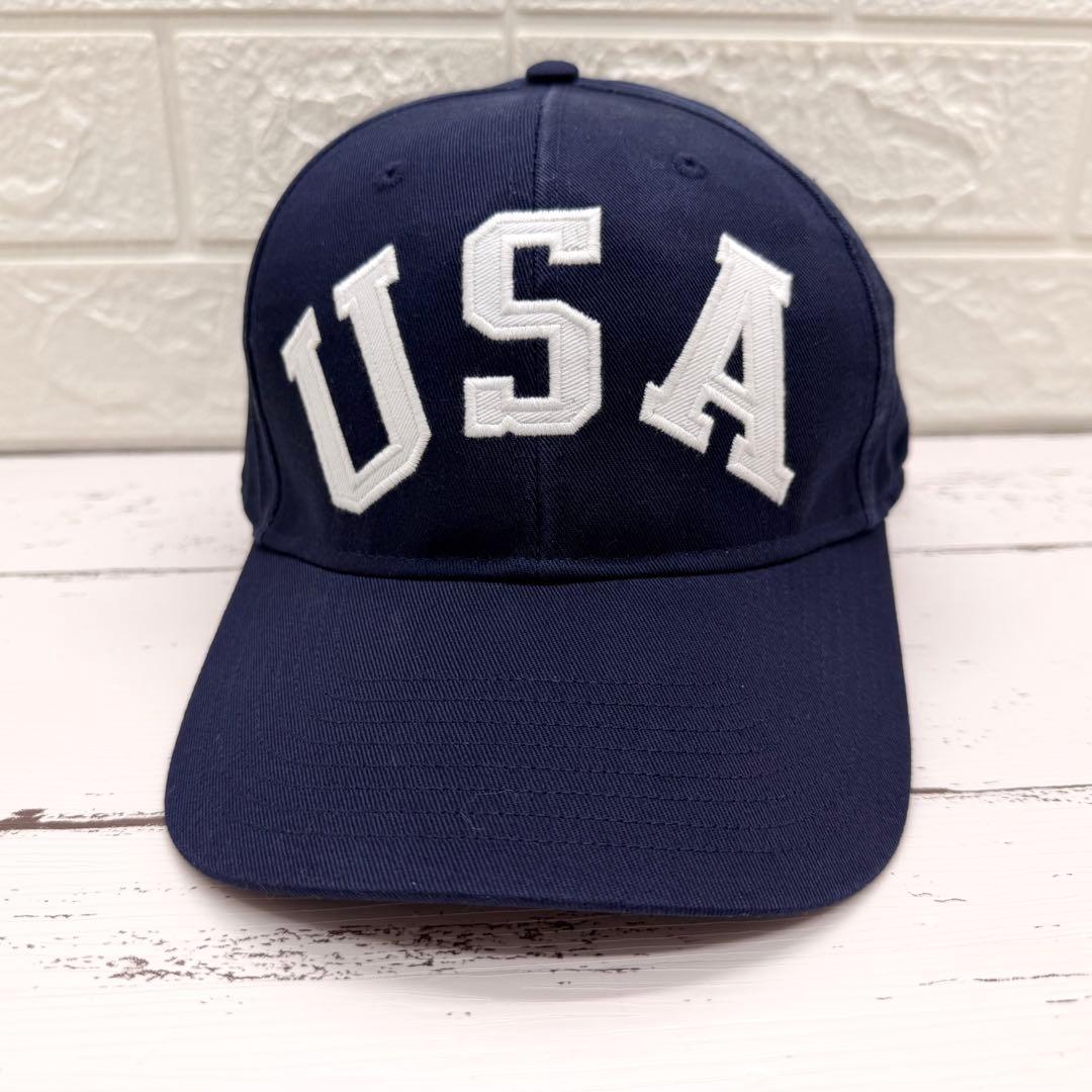 新品・未使用　ポロラルフローレン×ロンハーマン キャップ　USA　ネイビー　L