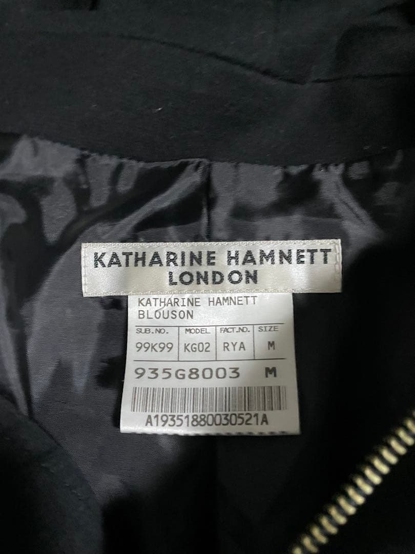 sr　\"katharine hamnett\" archive jacket