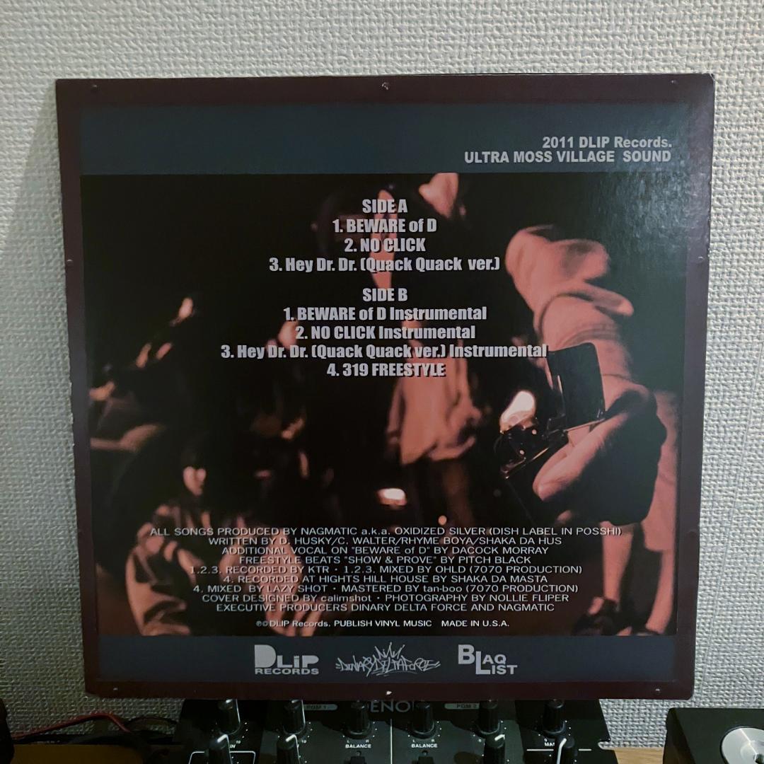 D*I様 DINARY DELTA FORCE「BEWARE OF D」レコード