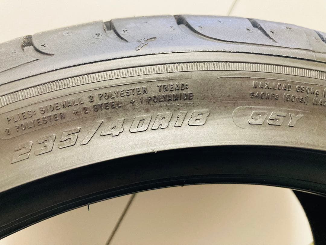 ①グッドイヤー イーグル F1 アシメトリック2 235/40R18 2本