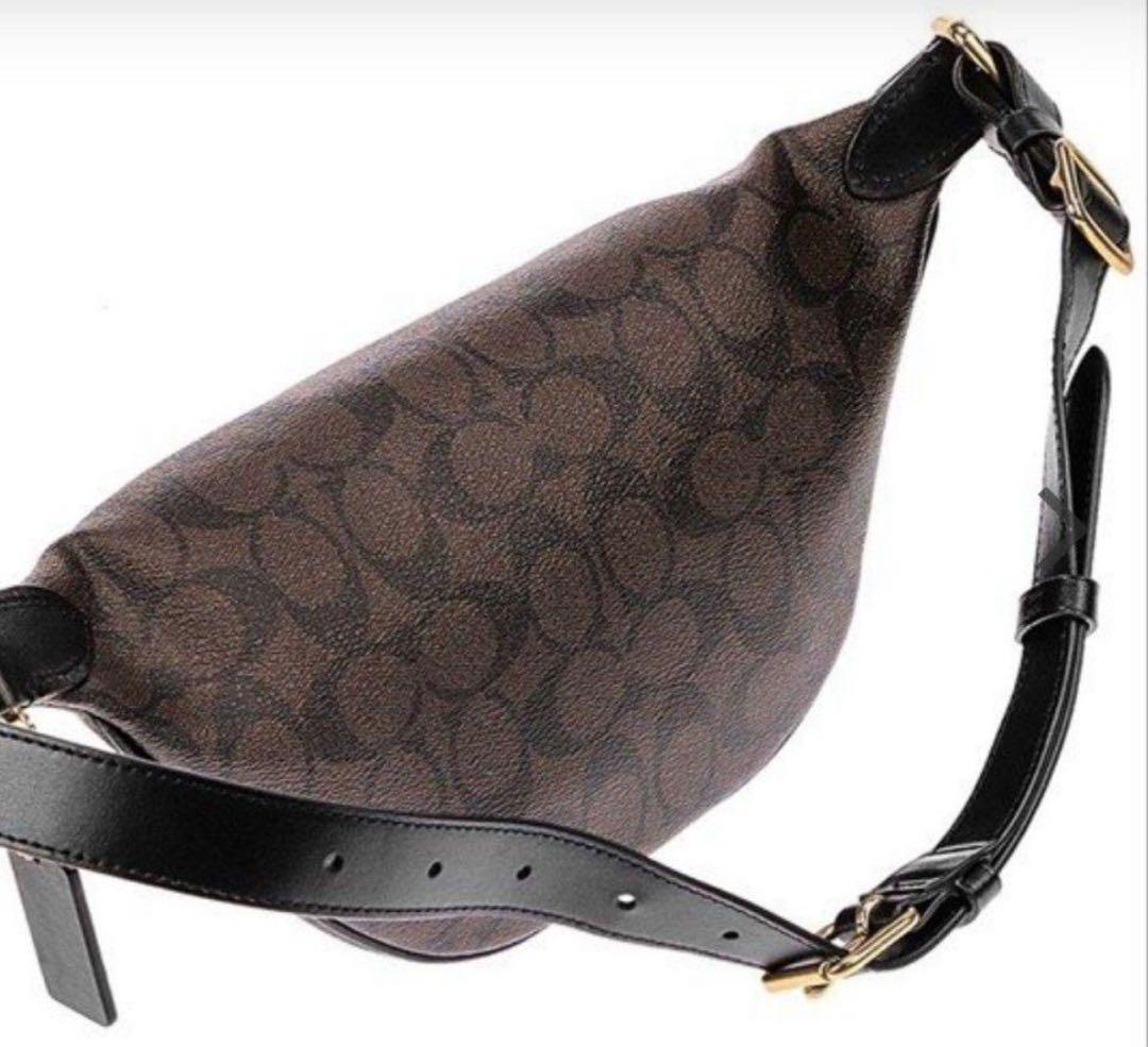 【美品】COACH⭐コーチ⭐ボディバッグ⭐F48740⭐ブラウン⭐