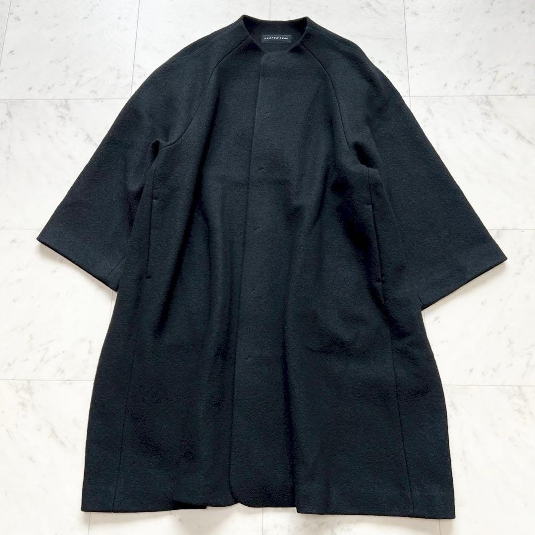 定価12万 JURGEN LEHL 2023 梨地圧縮ウールコクーンコート