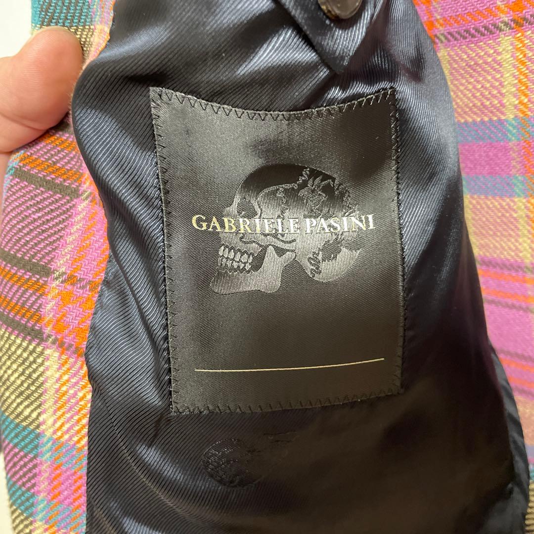 ガブリエレパジーニ　チェックジャケット かつぼう