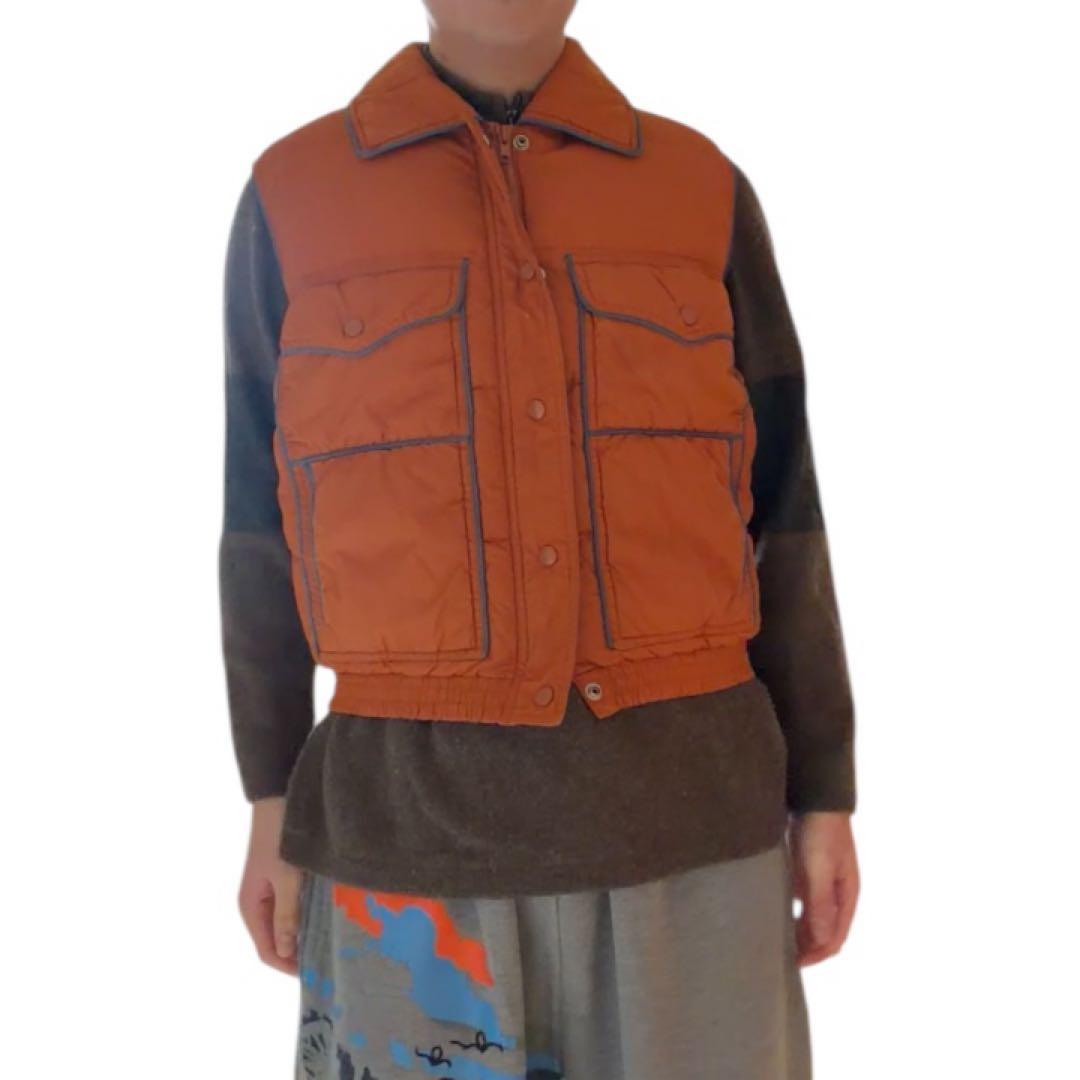 トップス 1970's~ Pierre Cardin nylon down vest M