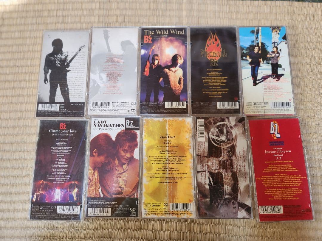 B'z アルバムコレクション 10枚セット