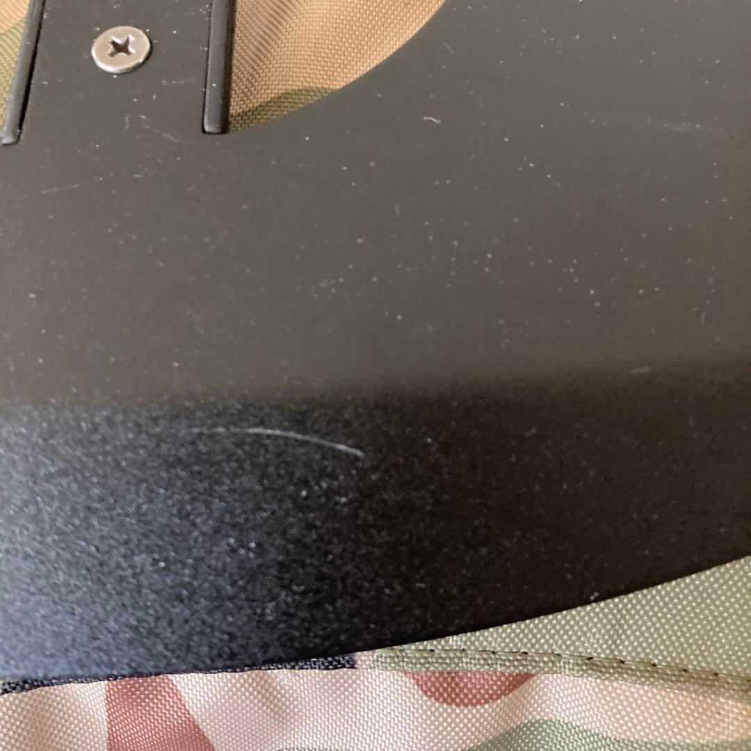 ズーカZUCA 座れるキャリーバッグ カモフラージュ柄 キャリーカート 35L