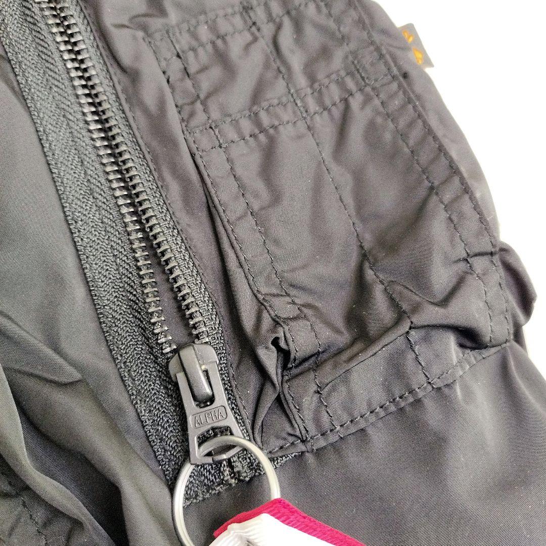 ALPHA INDUSTRIES MA-1 フライトジャケット ブラック　M