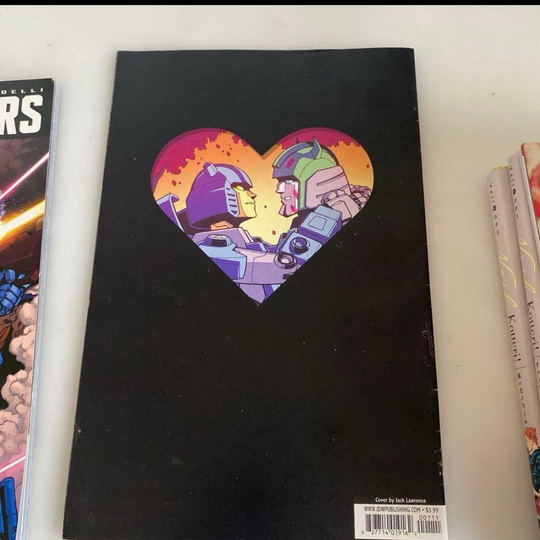トランスフォーマー　アメコミ　IDW バレンタイン