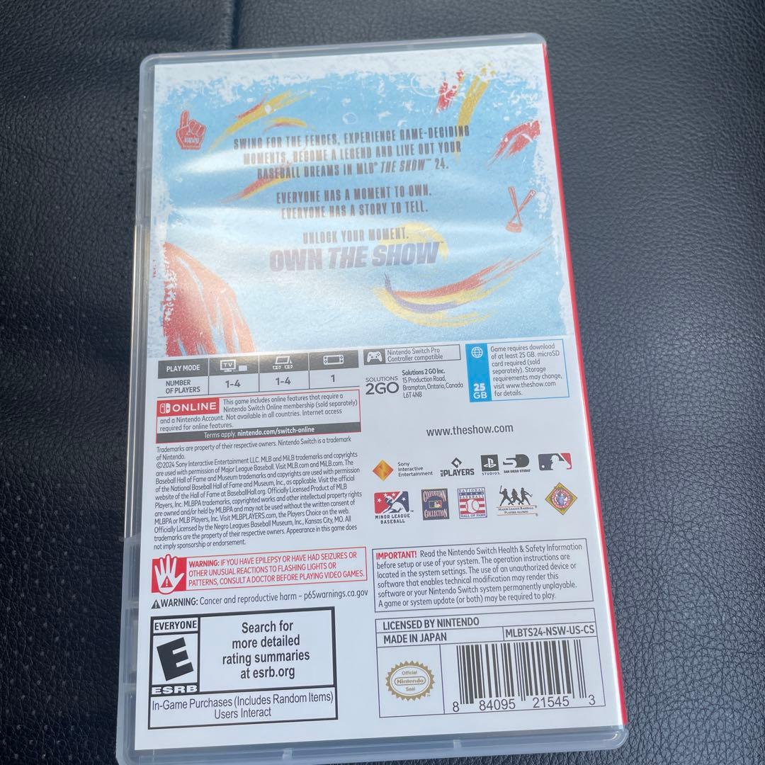 Nintendo Switch MLB The Show 24 Nintendo Switch