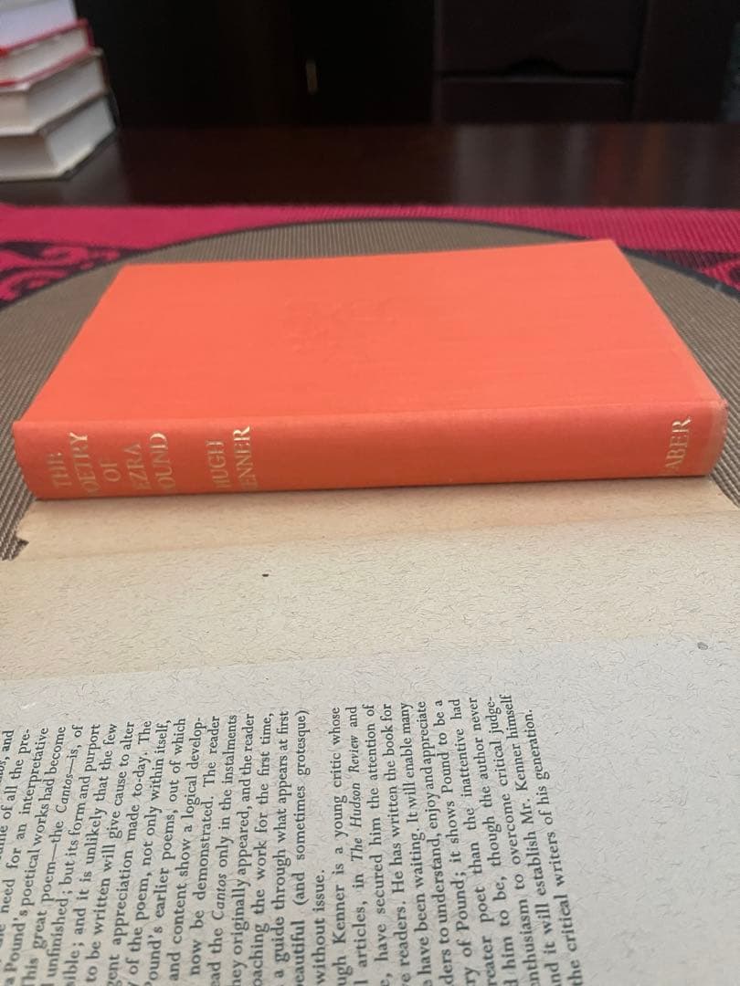 洋書 The Poetry of Ezra Pound by Hugh Kenner