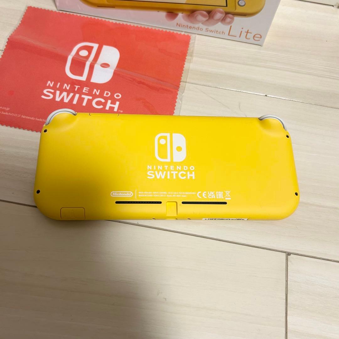 美品！Nintendo Switch Lite イエロー 本体