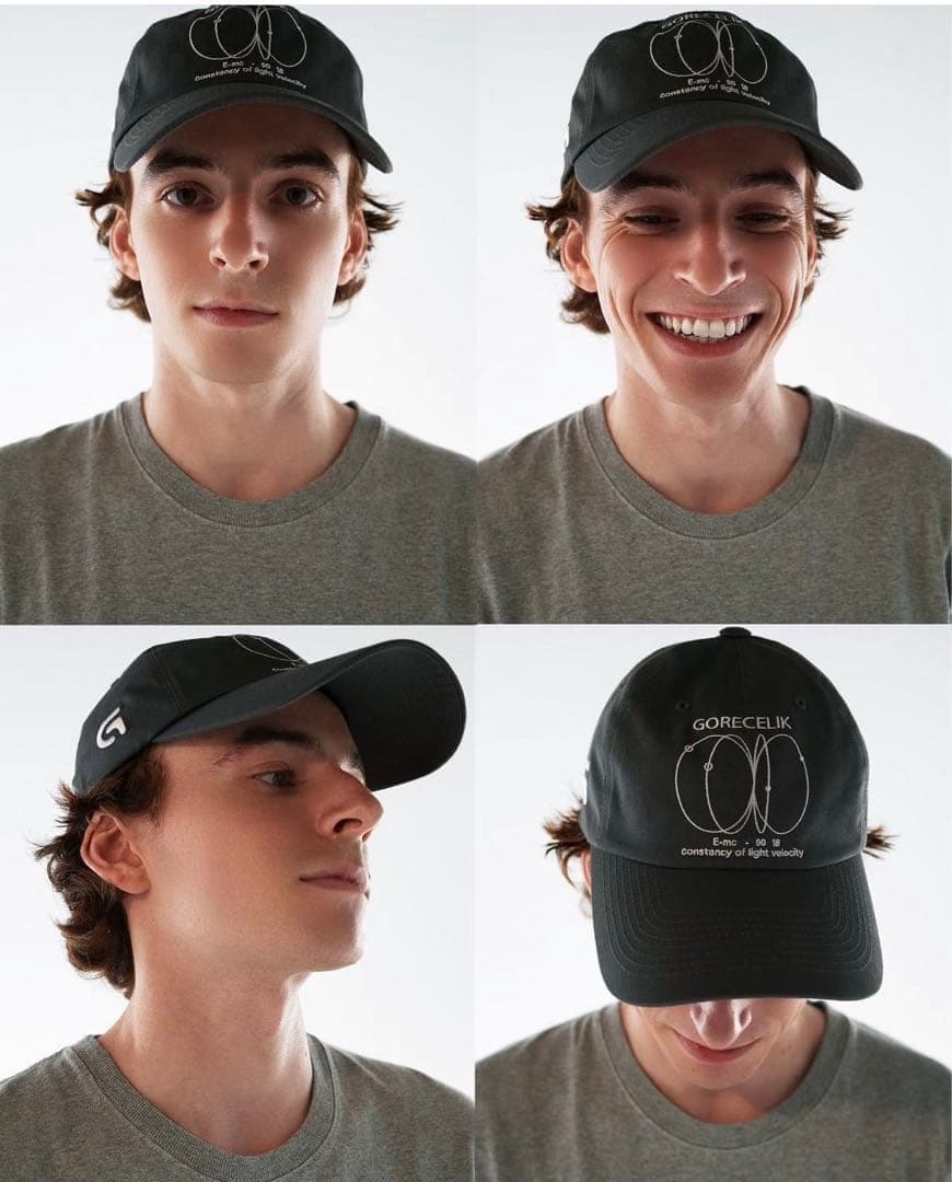 帽子 Gadid Anoniem cap RUUD/GRAY