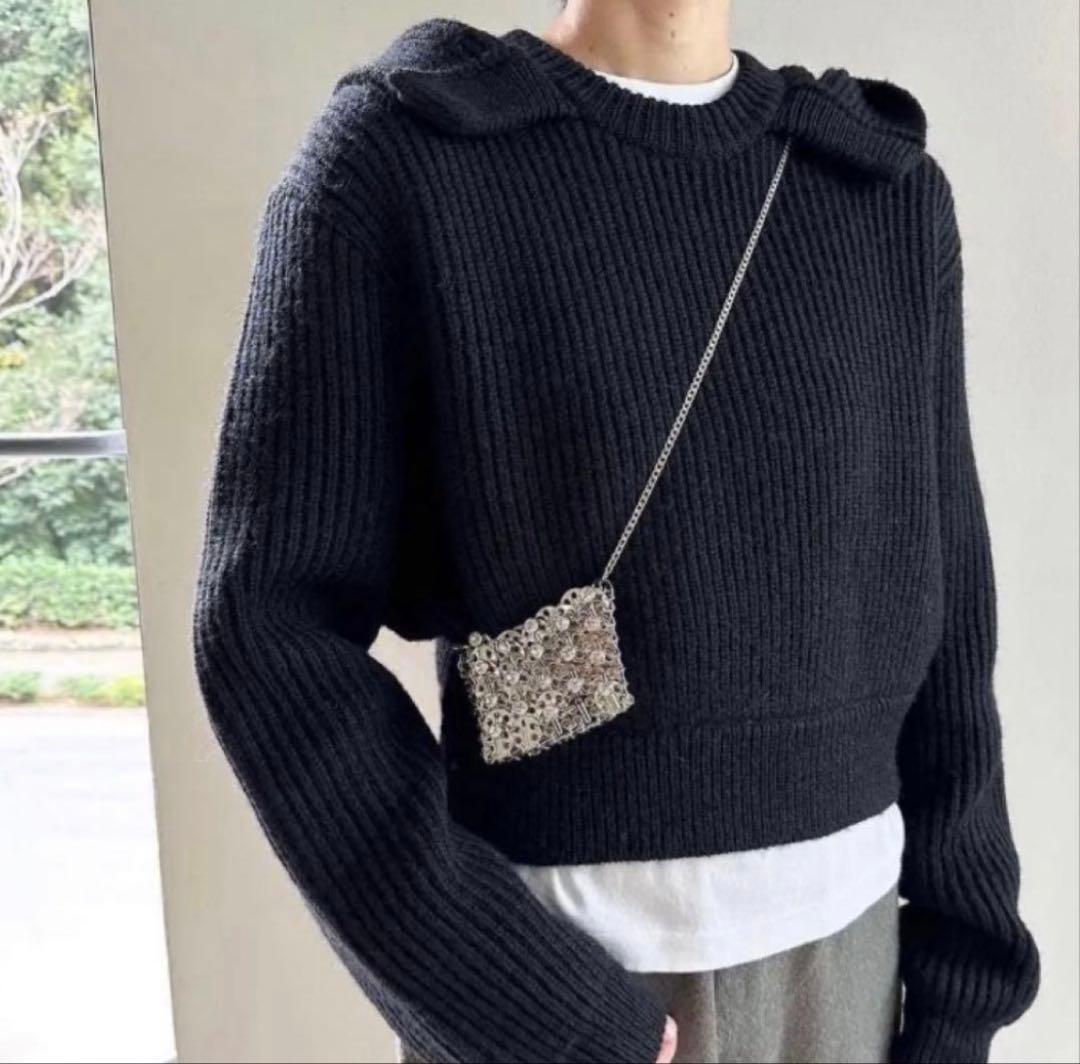 FUMIKA UCHIDA HOODED PULL OVER ニット
