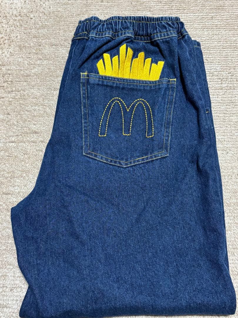 グラニフ　マクドナルド　コラボ badabababa｜デニムパンツ