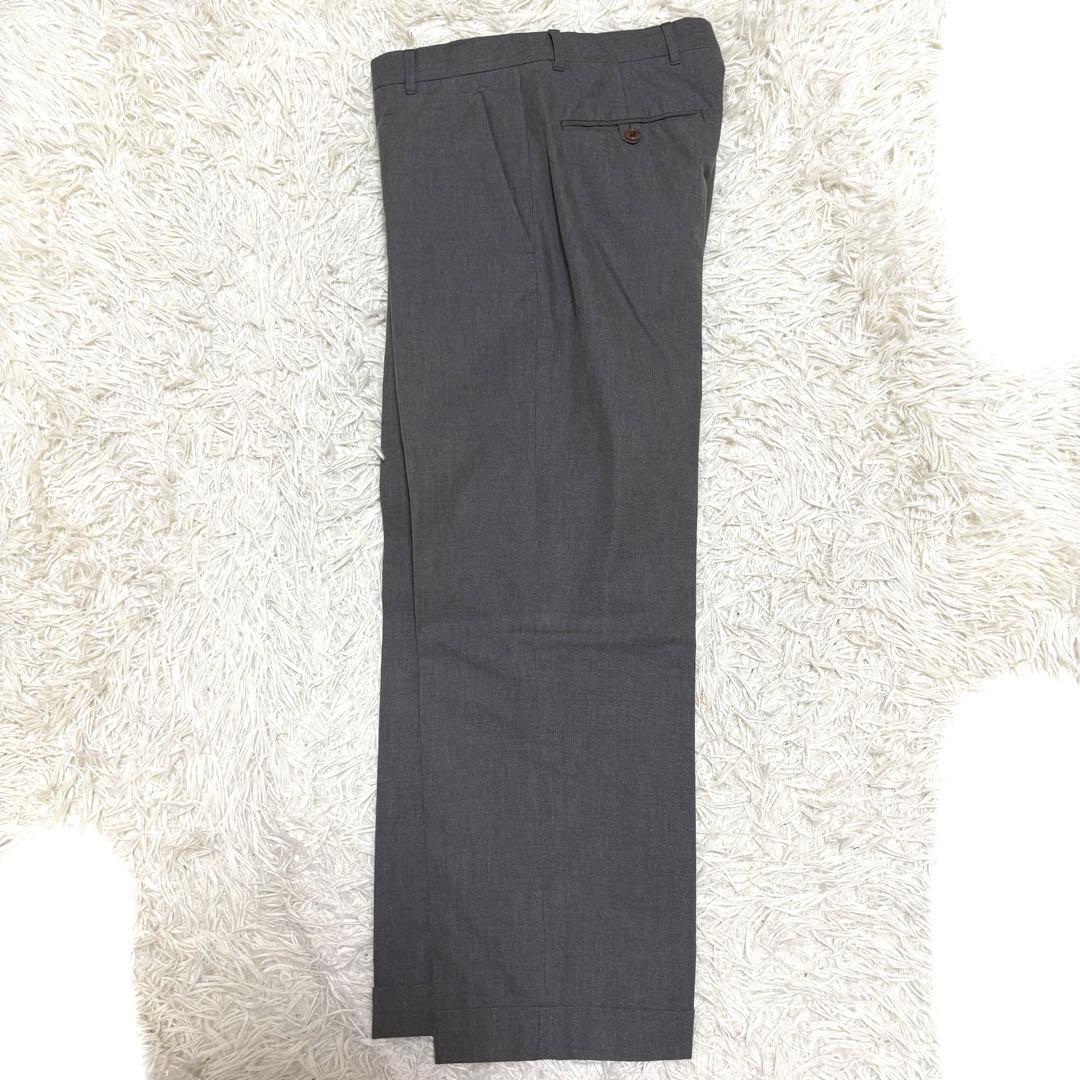 本人期 HELMUT LANG ヘルムートラング スーツ 46 イタリア製グレー
