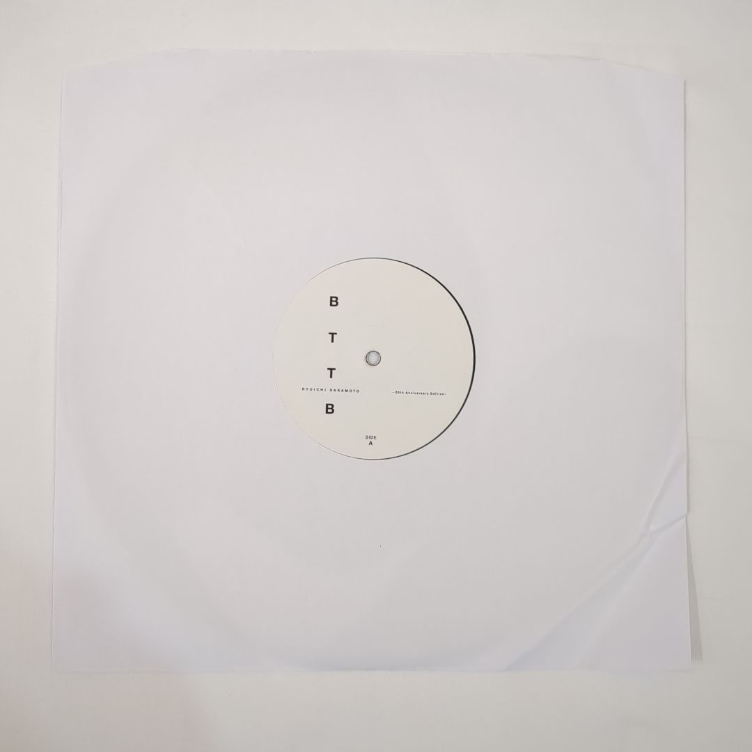 坂本龍一 BTTB 20th Anniversary Edition レコード