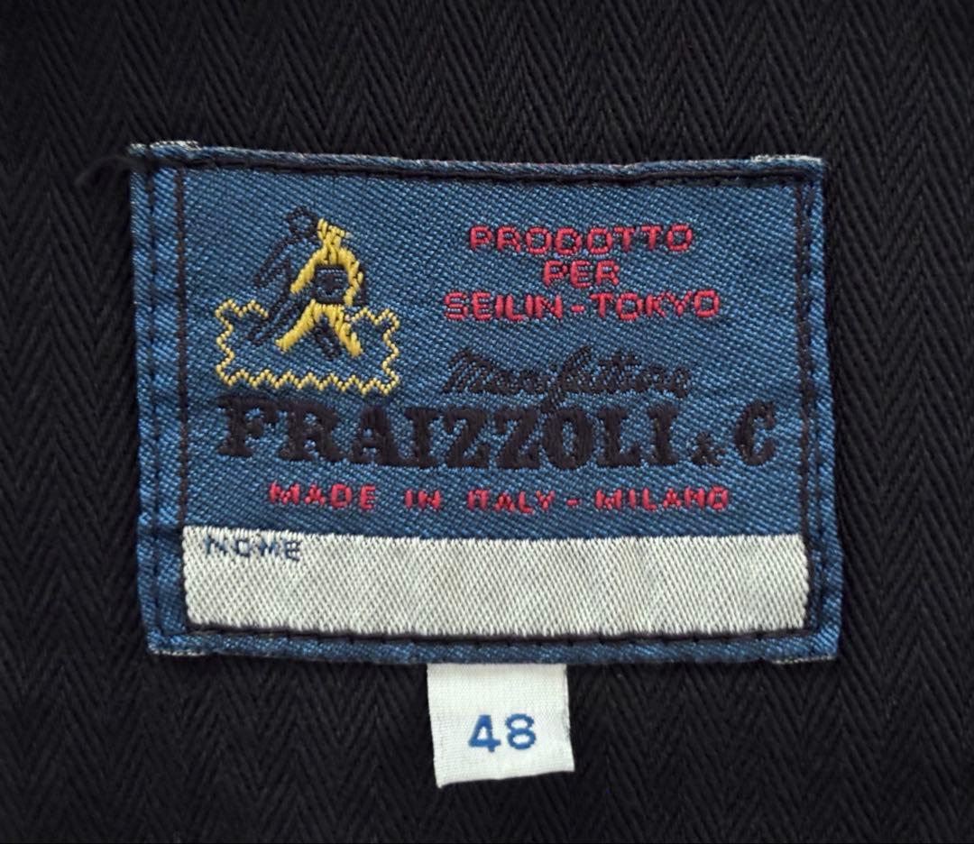 Fraizzoli イタリア製 ジャケット 48 ネイビー