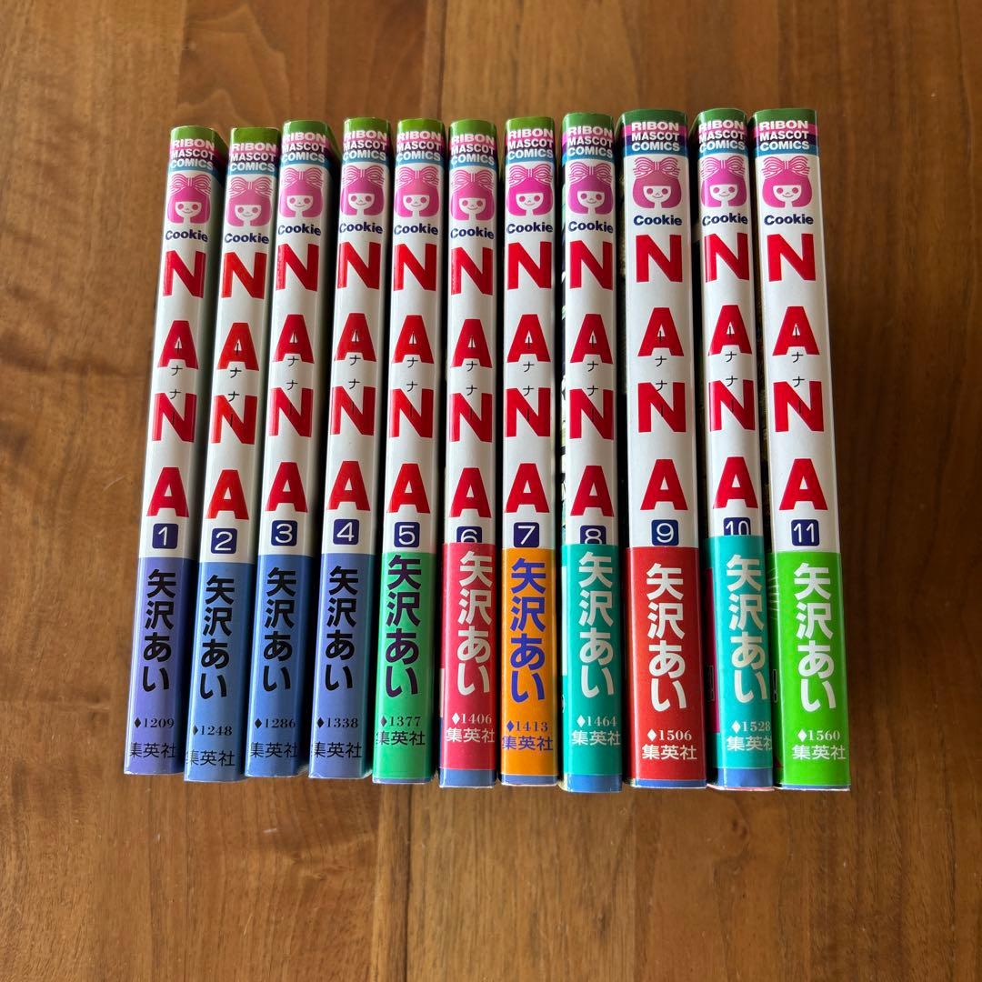 NANA 全21巻　ファンブック7.8巻　paradise kiss 全５巻