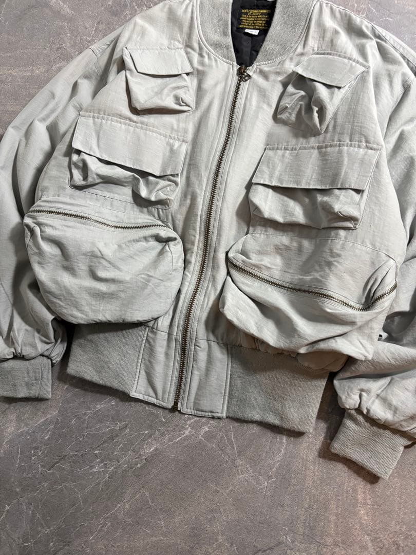 ジャケット・アウター 00s gimmick MA-1 flight bomber jacket