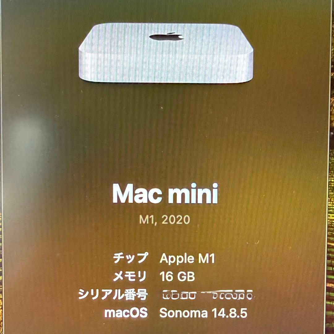 Macデスクトップ Apple Mac mini M1 2020 16GB 2TB