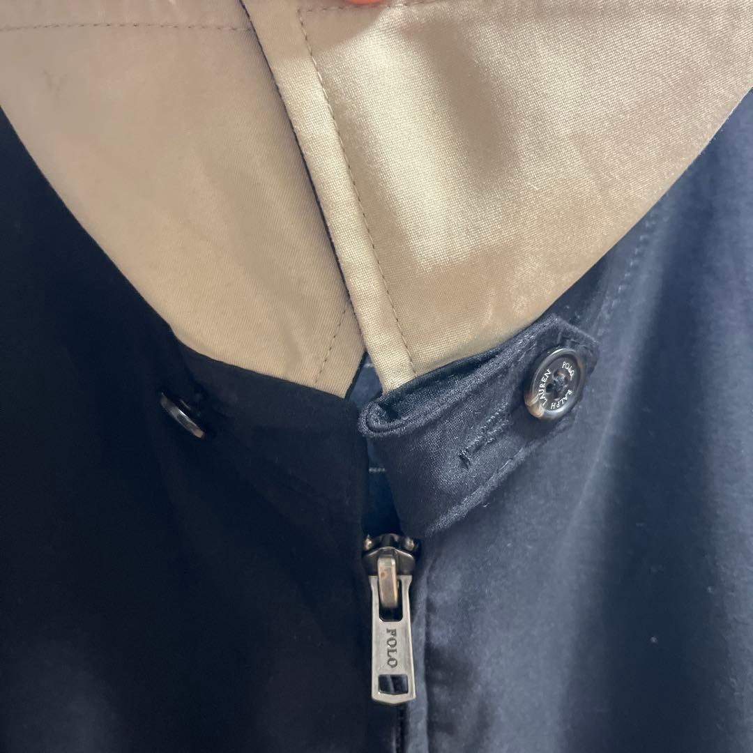 90s Polo by Ralph Lauren ピーチスキン スイングトップL