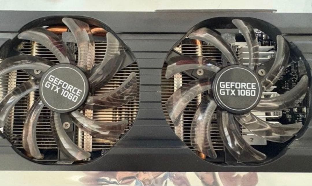 動作品 GeForce GTX1060 6GB DUAL グラフィックボード