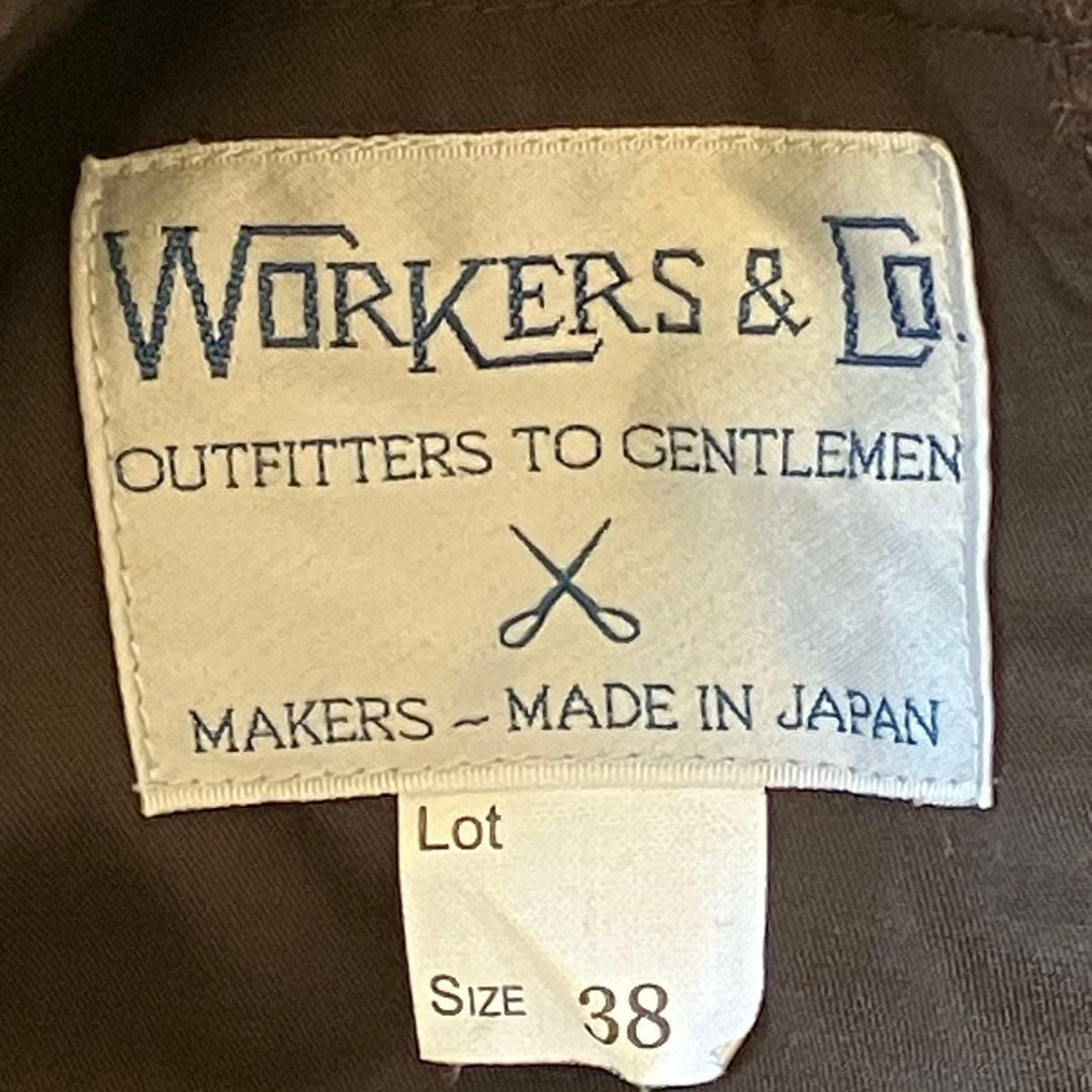 WORKERS Glenn Jacket ブラウン フランネル 38サイズ
