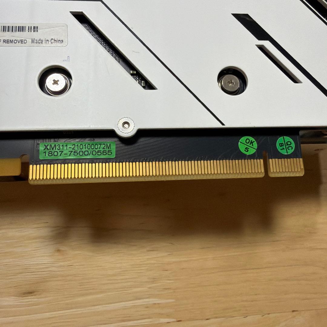 GeForce RTX 3060 ホワイト グラフィックボード