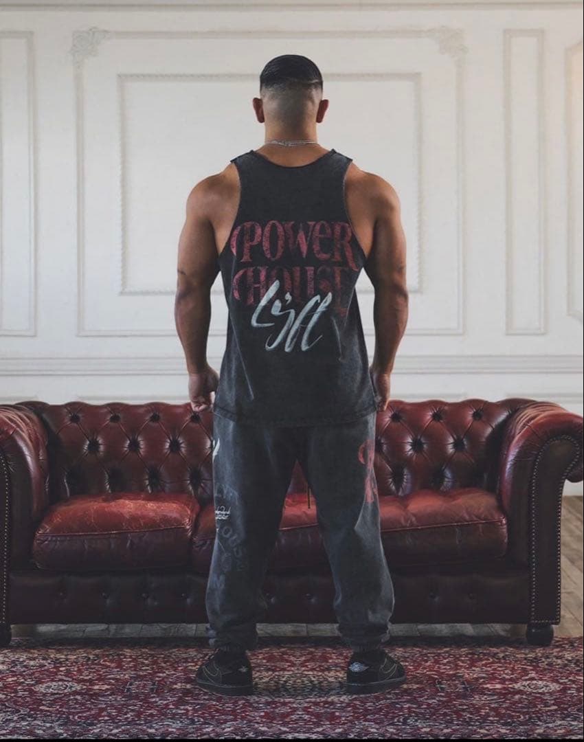 【完売品】LYFT × POWER HOUSE GYM コラボ タンクトップ S