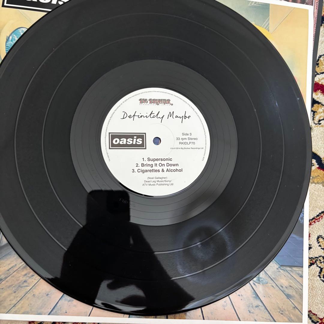 oasis オアシス LP 2枚セット