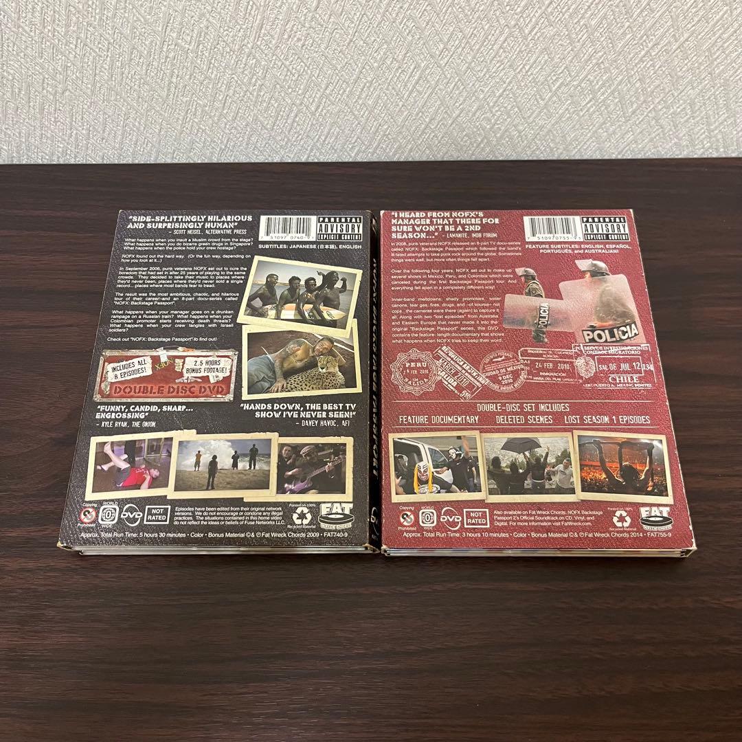 NOFX / BACKSTAGE PASSPORT 2枚セット