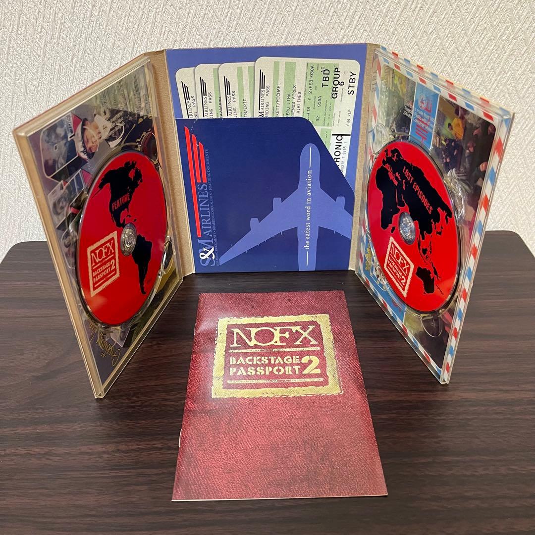 NOFX / BACKSTAGE PASSPORT 2枚セット