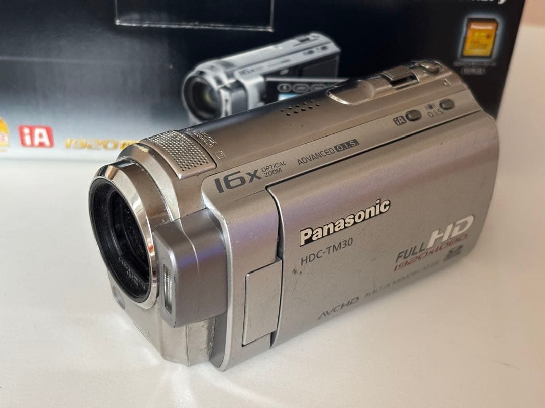 【動作確認済み】Panasonic HDC-TM30 ビデオカメラ