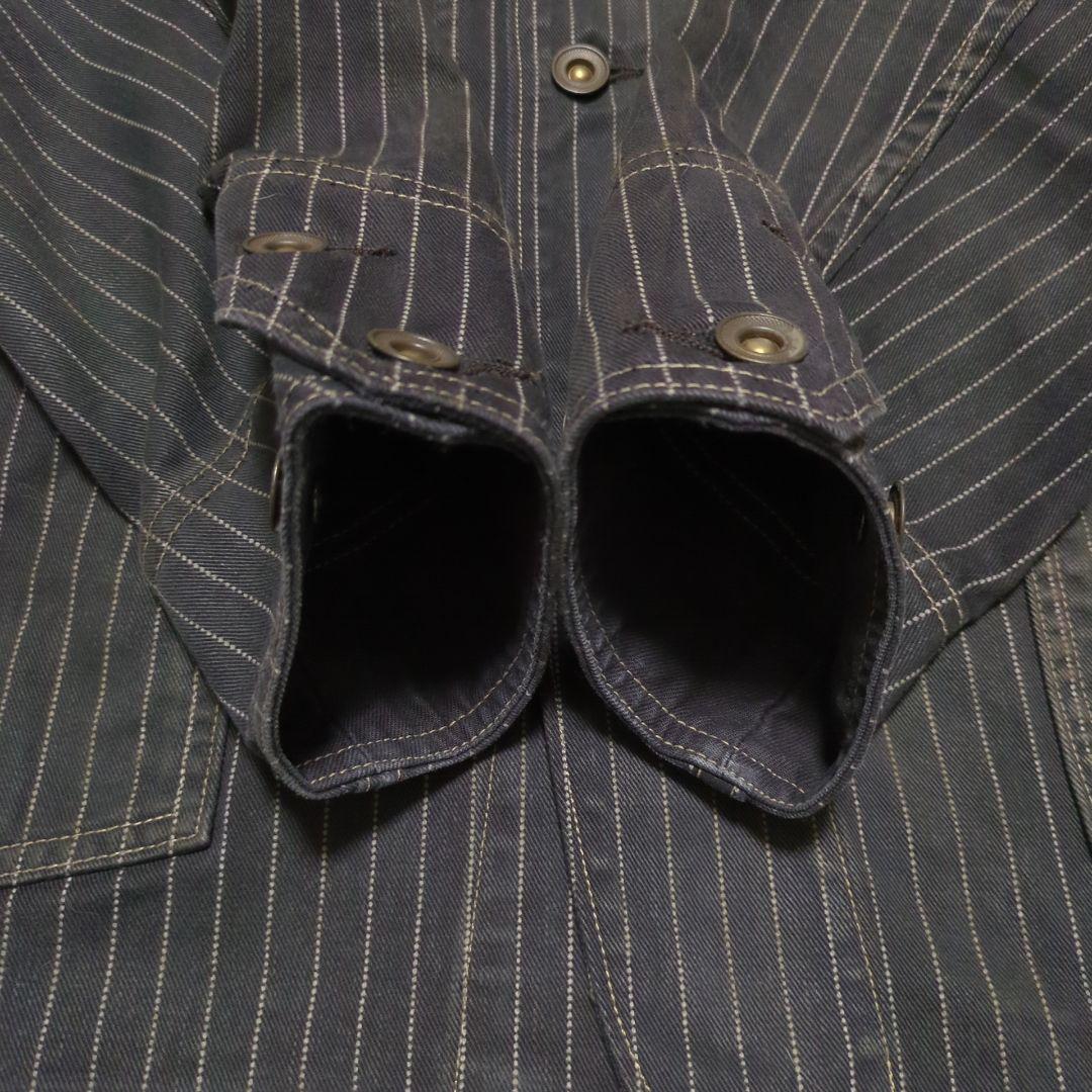 RRL♦USA製 ウォバッシュ エンパイヤ カバーオール 041RM60 黒M