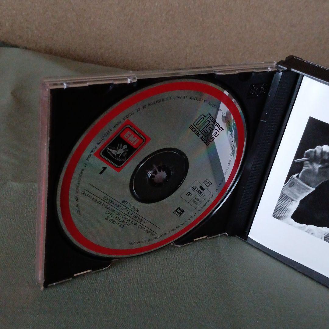 ベートーヴェン交響曲全集。5CD。シューリヒト指揮。