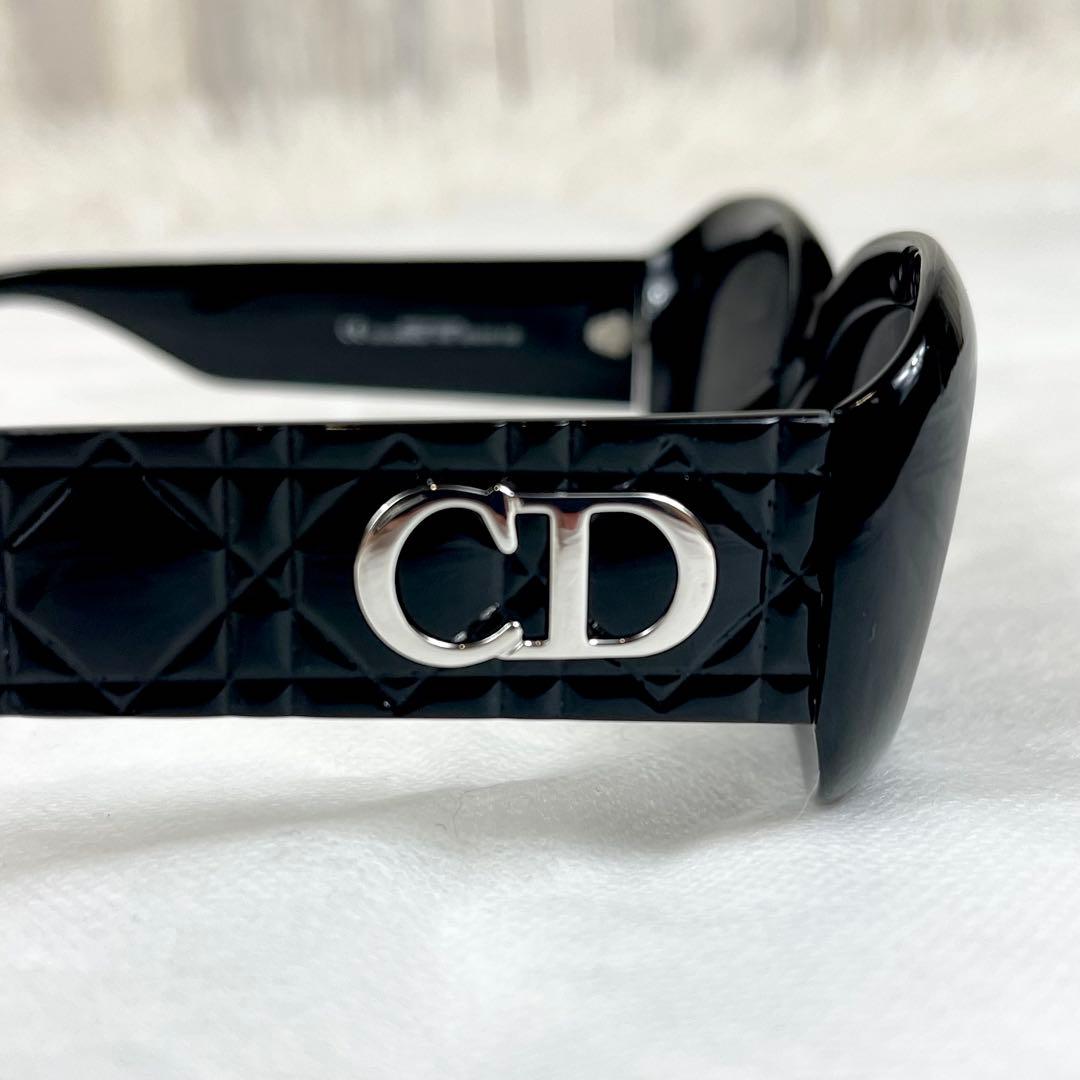 【美品】クリスチャンディオール CD2006 黒 サングラス ブラック CDロゴ