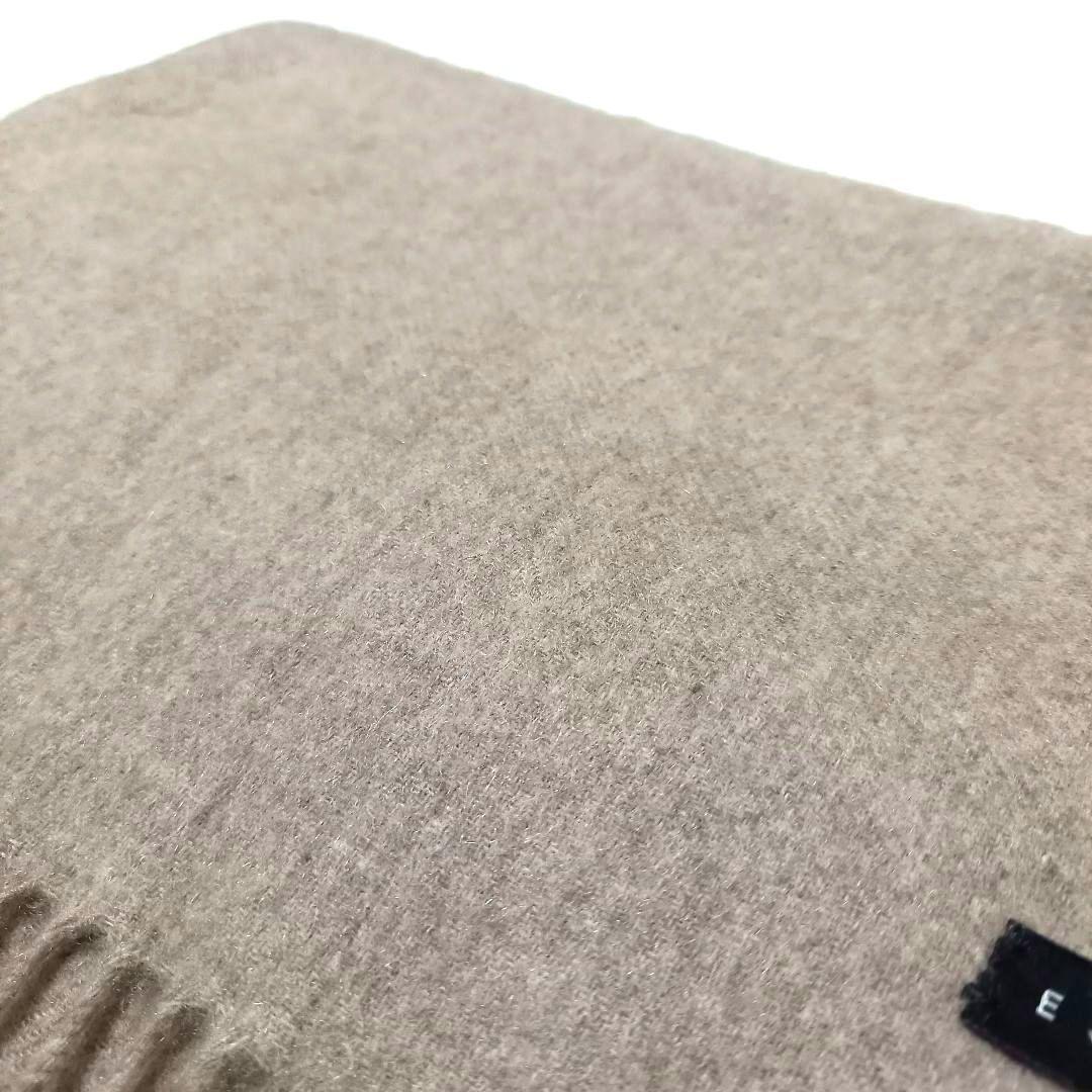 ESTNATION エストネーション カシミヤストールマフラー 大判 グレージュ