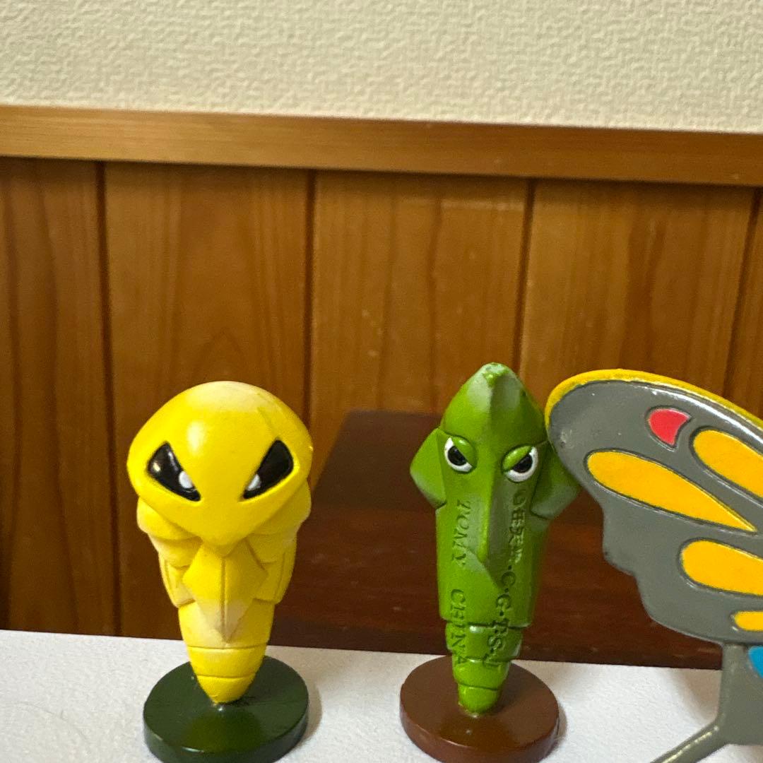 モンコレ初期　コクーン、トランセル、アゲハント、モルフォン、ヤンヤンマ