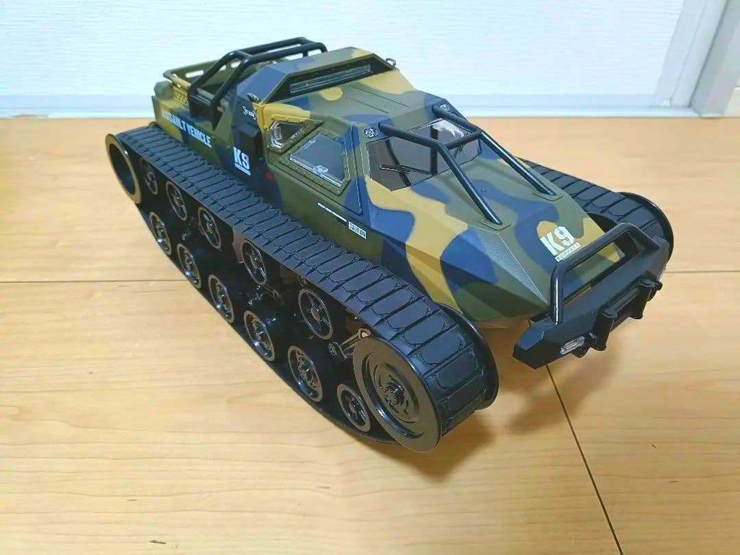 DEERCラジコン高性能履帯式軍事車両【ほぼ未使用品】