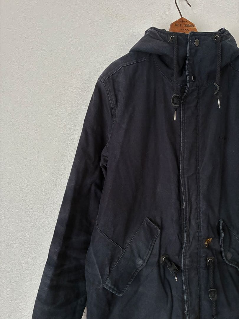 Carhartt WIP Clash Parka モッズコート　スミ黒　フェード
