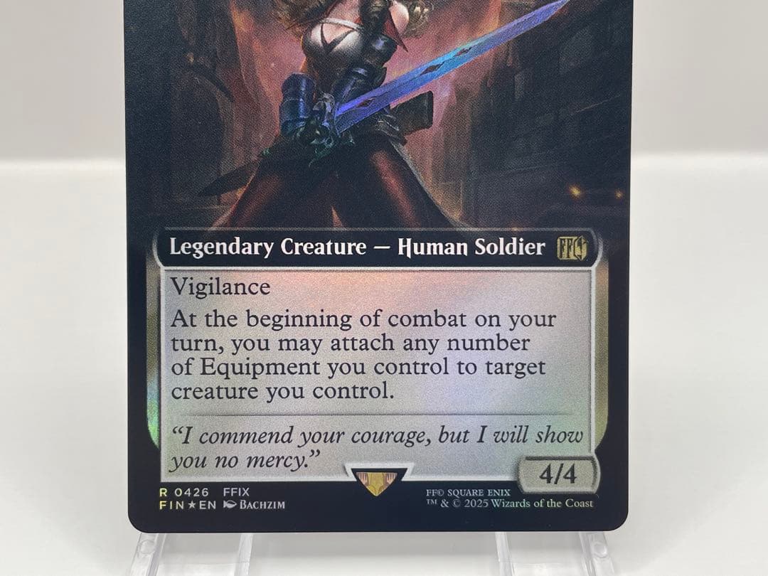 バンドル限定 mtg 忠実なる将軍、ベアトリクス 英語 拡張FOIL FF