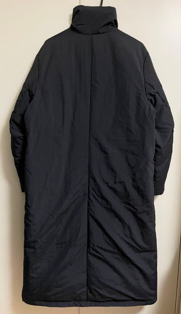 anuke Standcollar Down Coat ダウン ロングコート 黒
